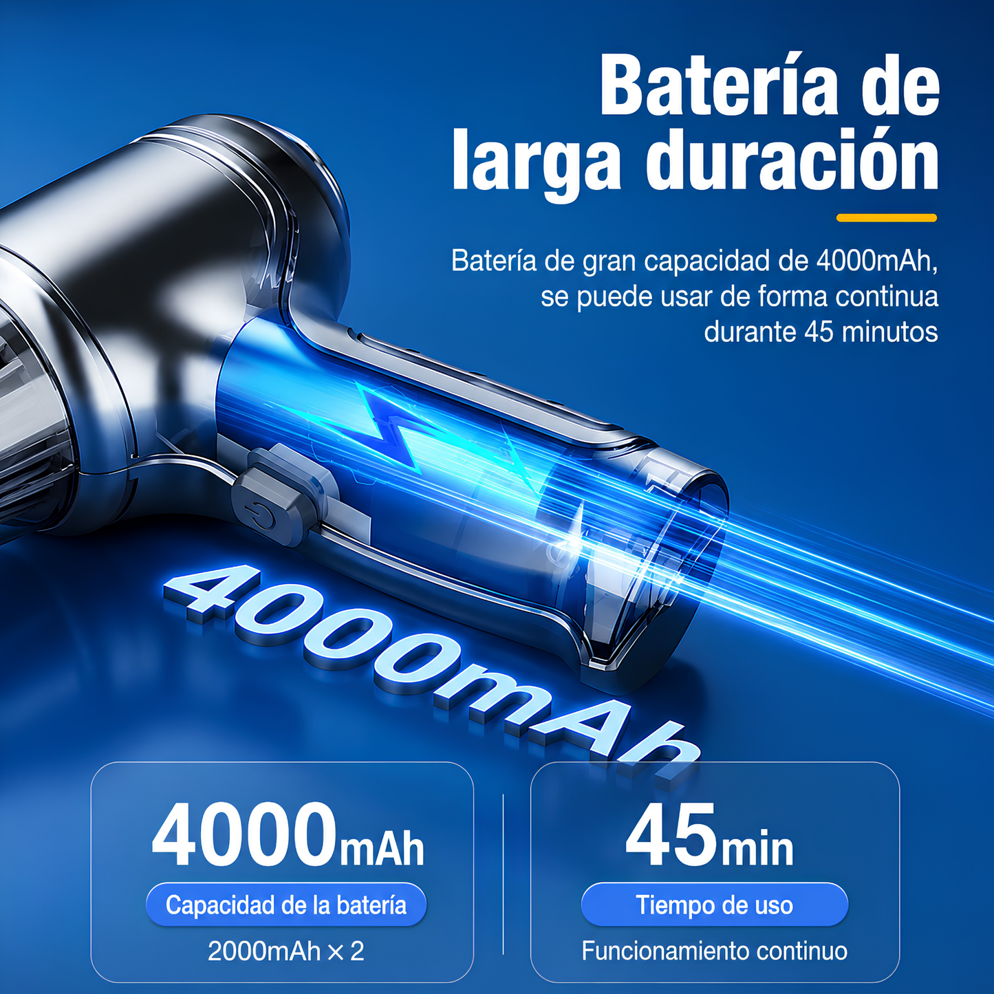 Aspirador inalambrico